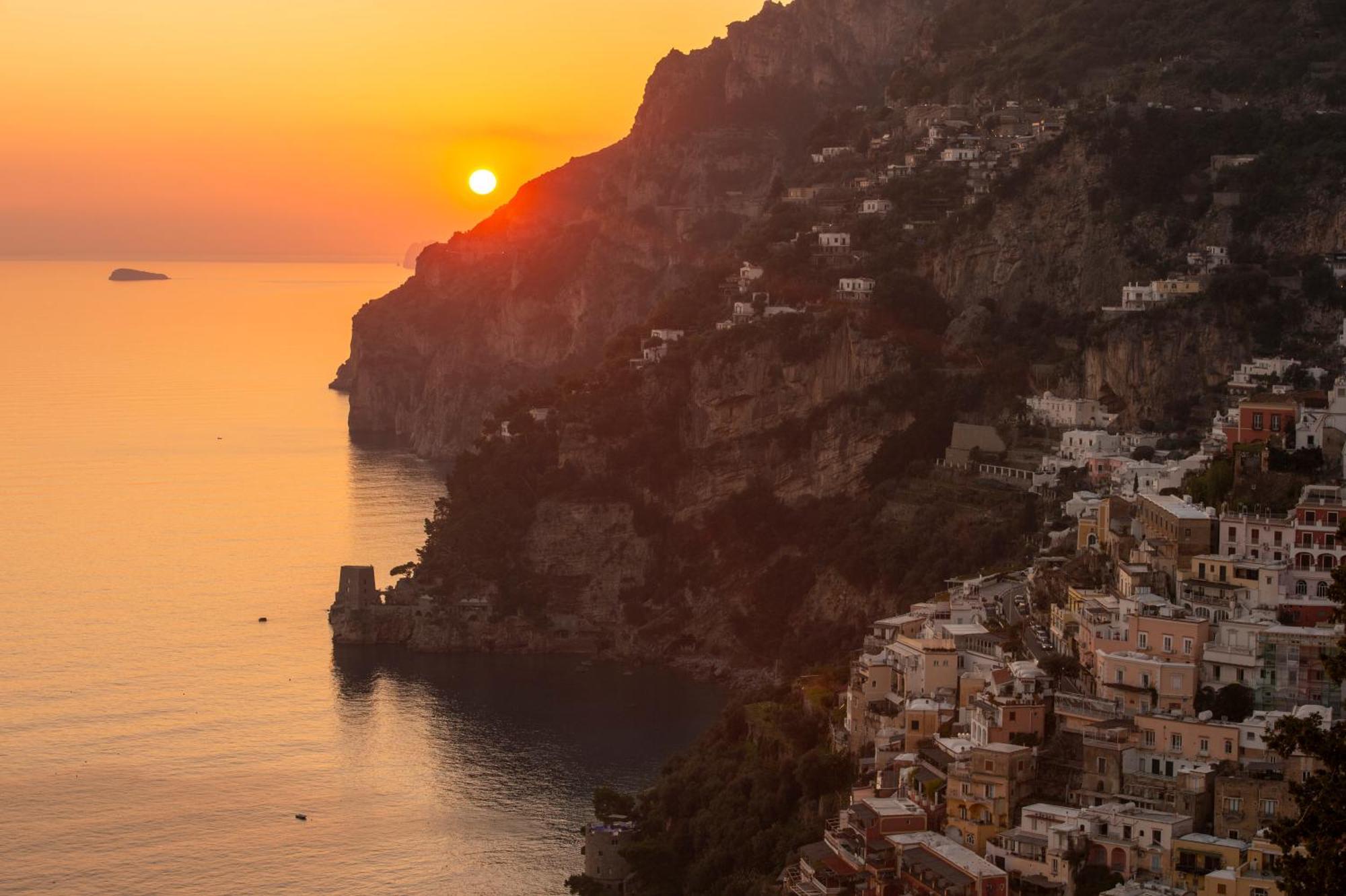 Aria Di Mare,Near Elevator, Few Steps, Parking, Garden Apartment Positano Exterior foto
