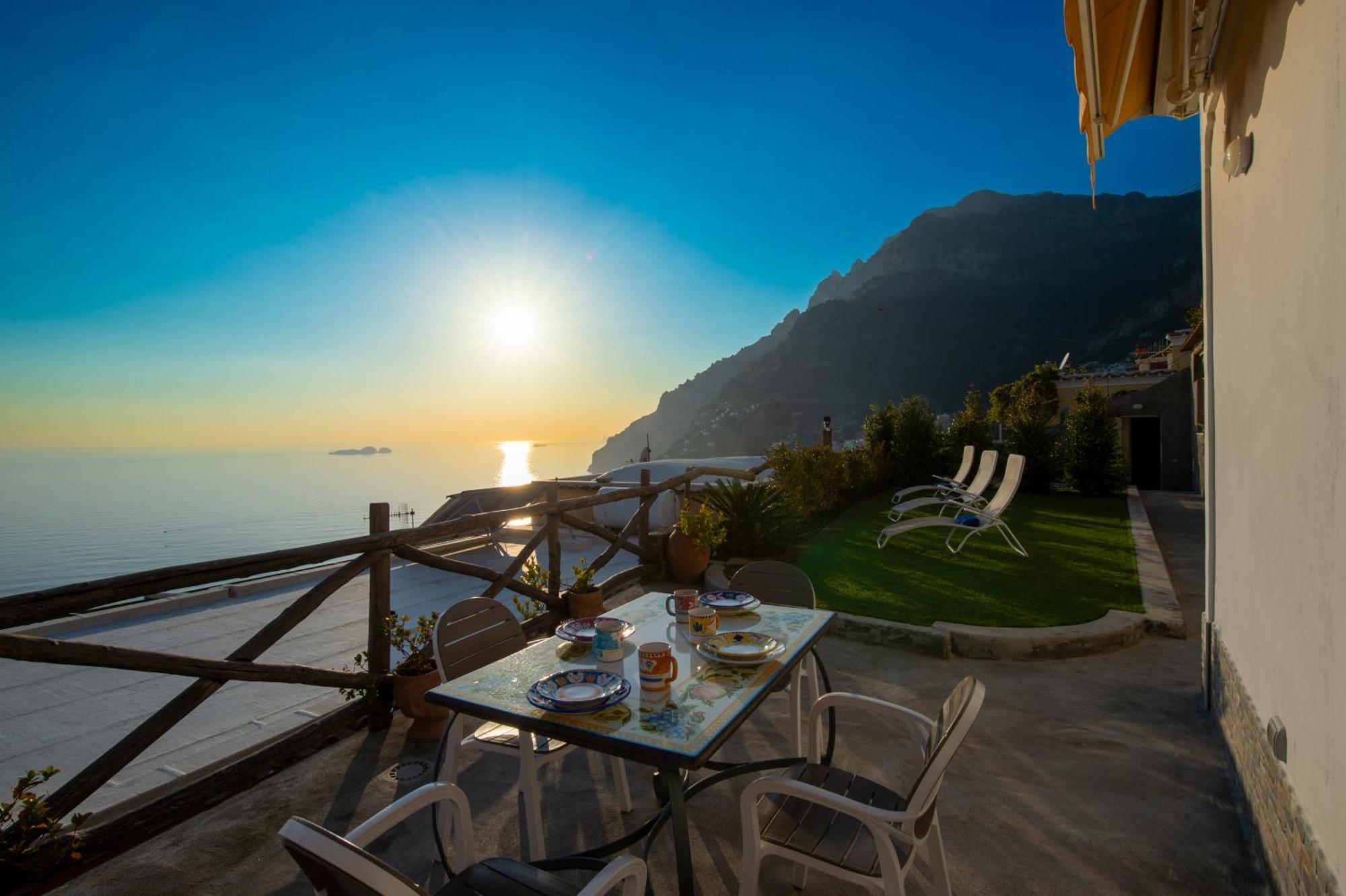 Aria Di Mare,Near Elevator, Few Steps, Parking, Garden Apartment Positano Exterior foto